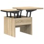 Mesa de Café Roble Sonoma 55 x 54,5 x 45 cm en Mesas de centro | Comprar online en Foru.es