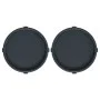 Soporte para plantas con ruedas 2 uds gris diámetro 34 cm 35 kg de vidaXL, Soportes para macetas - Ref: Foro24-154609, Precio...