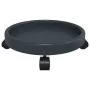 Soporte para plantas con ruedas 2 uds gris diámetro 34 cm 35 kg de vidaXL, Soportes para macetas - Ref: Foro24-154609, Precio...