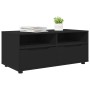 Gabinete de TV Negro 100 x 48 x 43 cm Madera contrachapada en Muebles TV | Comprar online en Foru.es