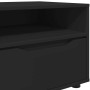 Gabinete de TV Negro 100 x 48 x 43 cm Madera contrachapada en Muebles TV | Comprar online en Foru.es