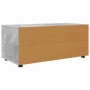Gabinete de TV con cajón Gris Concreto 100 x 48 x 43 cm en Muebles TV | Comprar online en Foru.es