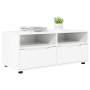 Gabinete de TV brillante 100 x 48 x 43 cm Madera contrachapada en Muebles TV | Comprar online en Foru.es