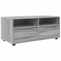 Gabinete de TV con cajón Gris Sonoma 100 x 48 x 43 cm en Muebles TV | Comprar online en Foru.es