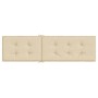 Cojín para tumbona beige (75+105)x50x4 cm de vidaXL, Cojines para sillas y sofás - Ref: Foro24-314176, Precio: 33,99 €, Descu...
