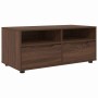 Gabinete de TV con cajón Roble Marrón 100 x 48 x 43 cm en Muebles TV | Comprar online en Foru.es