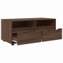 Gabinete de TV con cajón Roble Marrón 100 x 48 x 43 cm en Muebles TV | Comprar online en Foru.es
