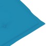 Cojín para tumbona azul (75+105)x50x4 cm de vidaXL, Cojines para sillas y sofás - Ref: Foro24-314177, Precio: 29,40 €, Descue...