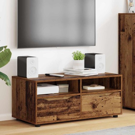 Gabinete de TV con cajón Madera Vieja 100 x 48 x 43 cm en Muebles TV | Comprar online en Foru.es
