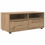Gabinete de TV con cajón Roble artesanal 100 x 48 x 43 cm en Muebles TV | Comprar online en Foru.es