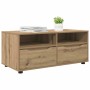 Gabinete de TV con cajón Roble artesanal 100 x 48 x 43 cm en Muebles TV | Comprar online en Foru.es