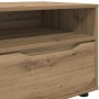 Gabinete de TV con cajón Roble artesanal 100 x 48 x 43 cm en Muebles TV | Comprar online en Foru.es