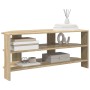 MuebledeTVdeesquina Roble Sonoma 102x40,5x45cm en Muebles TV | Comprar online en Foru.es