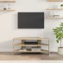 MuebledeTVdeesquina Roble Sonoma 102x40,5x45cm en Muebles TV | Comprar online en Foru.es