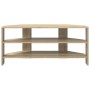 MuebledeTVdeesquina Roble Sonoma 102x40,5x45cm en Muebles TV | Comprar online en Foru.es