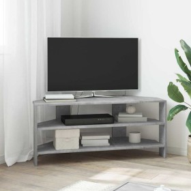 MuebledeTVdeesquina Gris Concreto 102x40,5x45cm en Muebles TV | Comprar online en Foru.es