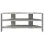 MuebledeTVdeesquina Gris Concreto 102x40,5x45cm en Muebles TV | Comprar online en Foru.es