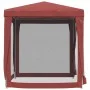 Carpa para fiestas con 4 paredes de malla HDPE rojo 2x2 m de vidaXL, Carpas y cenadores - Ref: Foro24-319220, Precio: 73,29 €...