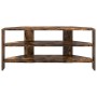 MuebledeTVdeesquina Roble ahumado 102x40,5x45cm en Muebles TV | Comprar online en Foru.es