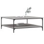 Mesa de centro madera de ingeniería gris Sonoma 100x100x40 cm de vidaXL, Mesas de centro - Ref: Foro24-832846, Precio: 95,57 ...