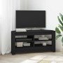 MuebledeTVdeesquina Negro 102 x 40,5 x 45 cm en Muebles TV | Comprar online en Foru.es