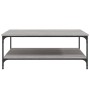 Mesa de centro madera de ingeniería gris Sonoma 100x100x40 cm de vidaXL, Mesas de centro - Ref: Foro24-832846, Precio: 95,57 ...