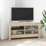 MuebledeTVdeesquina Roble Sonoma 102 x 40,5 x 45 cm en Muebles TV | Comprar online en Foru.es