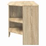 MuebledeTVdeesquina Roble Sonoma 102 x 40,5 x 45 cm en Muebles TV | Comprar online en Foru.es