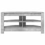 MuebledeTVdeesquina Gris Concreto 102 x 40,5 x 45 cm en Muebles TV | Comprar online en Foru.es
