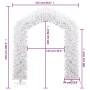 Árbol de Navidad en arco blanco 270 cm de vidaXL, Arboles de navidad - Ref: Foro24-345093, Precio: 107,39 €, Descuento: %