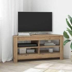 MuebledeTVdeesquina Madera Vieja 102 x 40,5 x 45 cm en Muebles TV | Comprar online en Foru.es