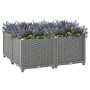 Arriate polipropileno 80x80x38 cm de vidaXL, Maceteros y jardineras - Ref: Foro24-153303, Precio: 71,72 €, Descuento: %