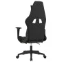 Massage gaming chair with footrest in black and light green fabric by vidaXL, Gaming chairs - Ref: Foro24-345506, Price: 121,...
