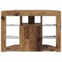 Armario LED para TV de Esquina Madera Vieja 107 x 40 x 68 cm en Muebles TV | Comprar online en Foru.es