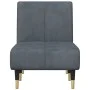Sofá diván de terciopelo gris oscuro de vidaXL, Divanes - Ref: Foro24-352794, Precio: 174,17 €, Descuento: %