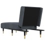 Sofá diván de terciopelo gris oscuro de vidaXL, Divanes - Ref: Foro24-352794, Precio: 163,77 €, Descuento: %
