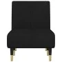Sofá diván de terciopelo negro de vidaXL, Divanes - Ref: Foro24-352796, Precio: 174,45 €, Descuento: %
