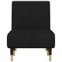 Sofá diván de terciopelo negro de vidaXL, Divanes - Ref: Foro24-352796, Precio: 163,82 €, Descuento: %