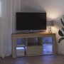 Armario LED para TV de Esquina Roble Sonoma 102 x 40 x 50 cm en Muebles TV | Comprar online en Foru.es