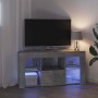 Armario LED para TV de Esquina Gris Concreto 103 x 40 x 50 cm en Muebles TV | Comprar online en Foru.es