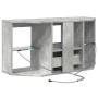 Armario LED para TV de Esquina Gris Concreto 103 x 40 x 50 cm en Muebles TV | Comprar online en Foru.es