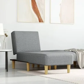 Sofá diván de tela gris claro de vidaXL, Divanes - Ref: Foro24-352798, Precio: 153,16 €, Descuento: %