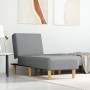 Sofá diván de tela gris claro de vidaXL, Divanes - Ref: Foro24-352798, Precio: 126,87 €, Descuento: %
