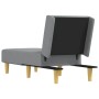 Sofá diván de tela gris claro de vidaXL, Divanes - Ref: Foro24-352798, Precio: 126,87 €, Descuento: %