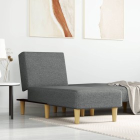 Sofá diván de tela gris oscuro de vidaXL, Divanes - Ref: Foro24-352799, Precio: 125,99 €, Descuento: %