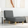 Sofá diván de tela gris oscuro de vidaXL, Divanes - Ref: Foro24-352799, Precio: 125,99 €, Descuento: %