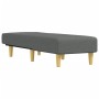 Sofá diván de tela gris oscuro de vidaXL, Divanes - Ref: Foro24-352799, Precio: 125,99 €, Descuento: %