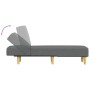 Sofá diván de tela gris oscuro de vidaXL, Divanes - Ref: Foro24-352799, Precio: 125,99 €, Descuento: %
