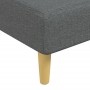 Sofá diván de tela gris oscuro de vidaXL, Divanes - Ref: Foro24-352799, Precio: 125,99 €, Descuento: %
