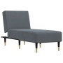 Sofá diván de terciopelo gris oscuro de vidaXL, Divanes - Ref: Foro24-352803, Precio: 180,60 €, Descuento: %